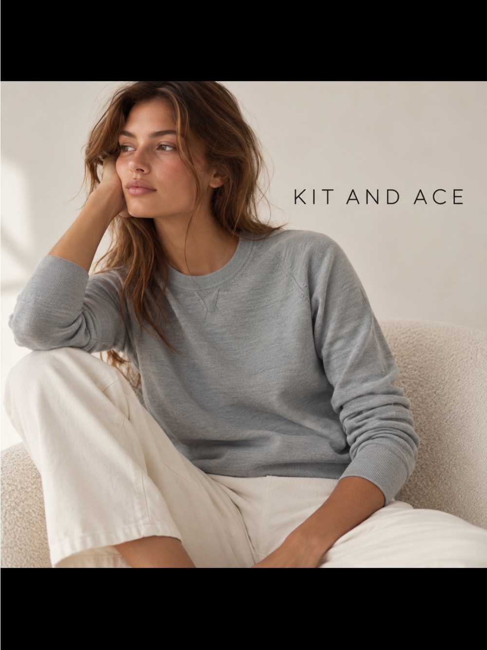 KIT AND ACE, the merino wool minimalist sweater!